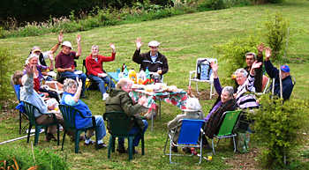 December 2010, and time for volunteers to take a well-earned picnic.